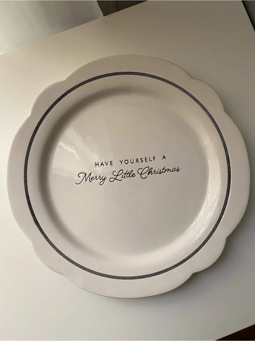 Have yourself a very Merry Christmas cookie plate